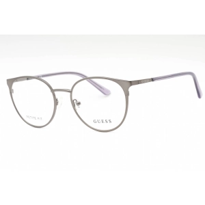 Guess Women's Eyeglasses - Matte Light Nickeltin Round Full Rim Frame | GU2913 011