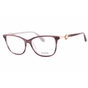 Guess Women's Eyeglasses - Violet/Other Plastic Rectangular Full Rim | GU2856-S 083