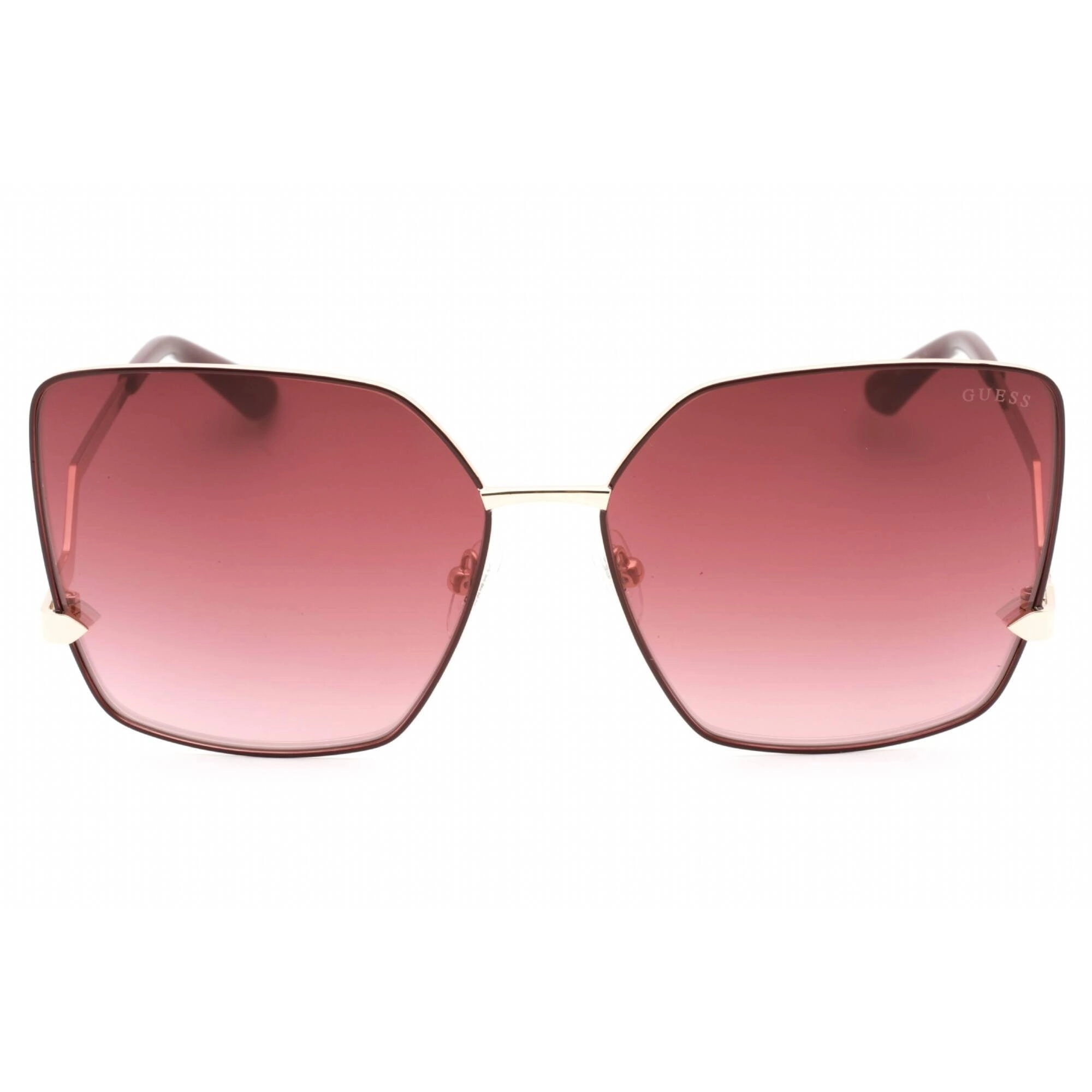 Guess Women's Sunglasses - Bordeaux/Other Full Rim Rectangular Frame | GU7814 71T
