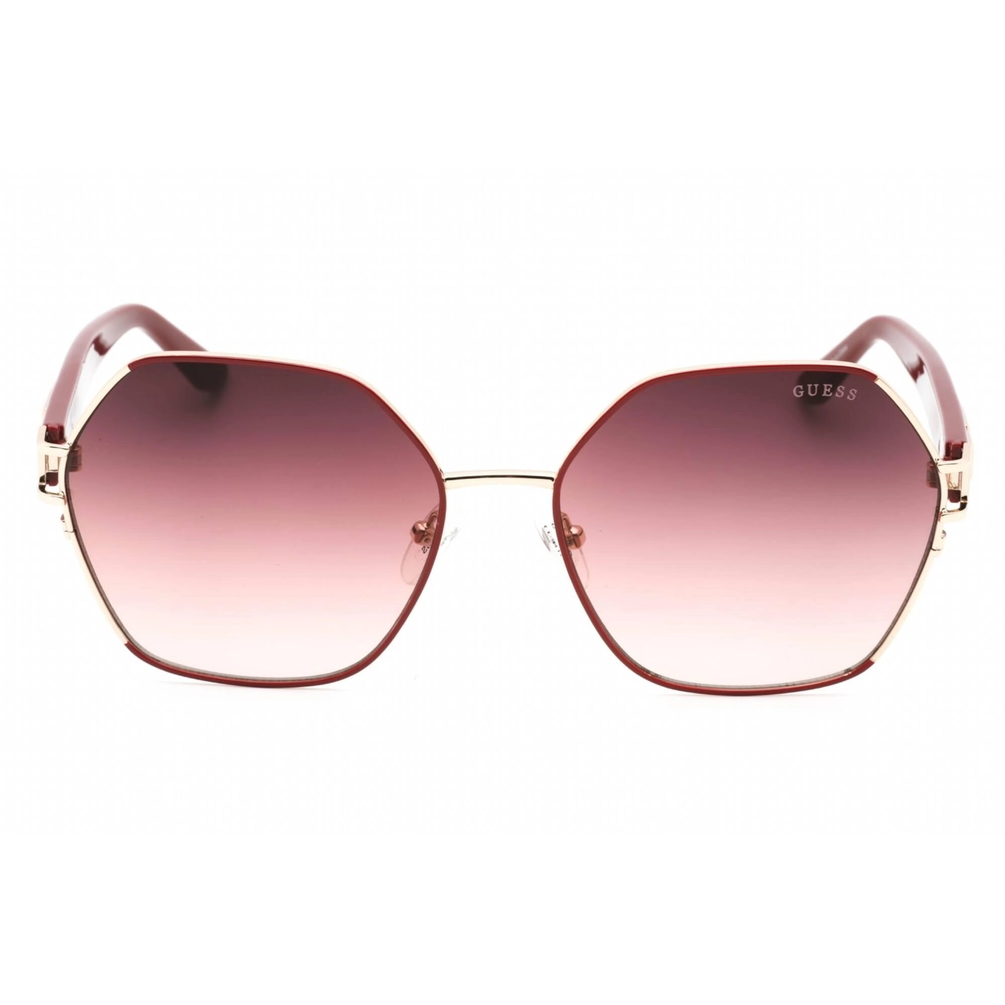Guess Women's Sunglasses - Bordeaux/Other Full Rim Rectangular Frame | GU7913 71T