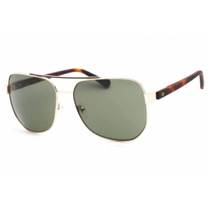 Guess Women's Sunglasses - Full Rim Gold Metal Aviator Shaped Frame | GU00015 32N
