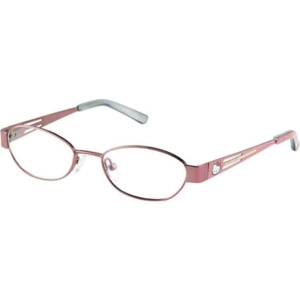 Hello Kitty Women's Eyeglasses - Rose Metal Oval Frame | HELLO KITTY HK21344 SC