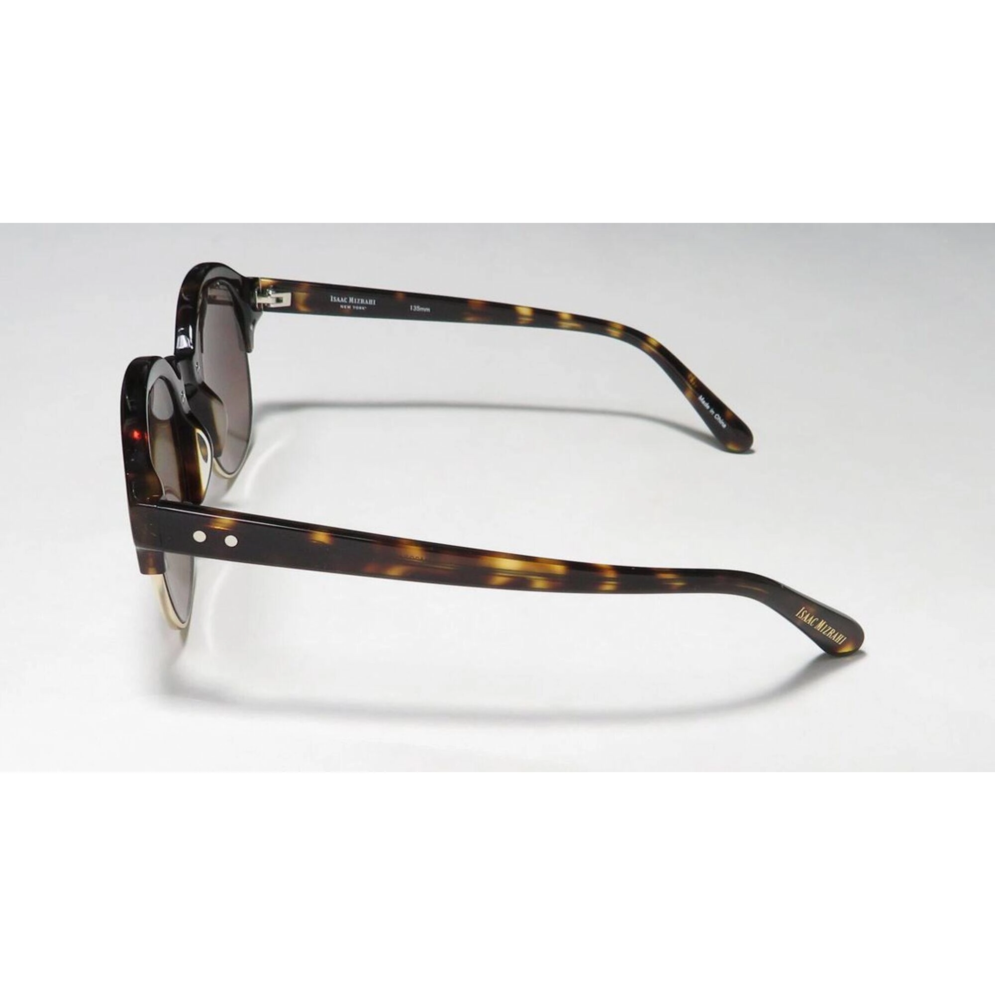 Isaac Mizrahi Women's Sunglasses - Tort Plastic Cat Eye Frame | ISAAC MIZRAHI 30245 TT