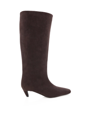 JOVIE  - DARK CACAO SUEDE