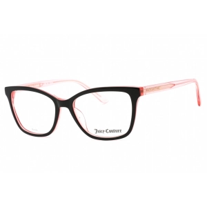 Juicy Couture Women's Eyeglasses - Black Pink Cat Eye Plastic Frame | JU 202 03H2 00