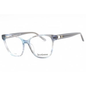 Juicy Couture Women's Eyeglasses - Blue Havana Plastic Cat Eye Frame | JU 215 0JBW 00