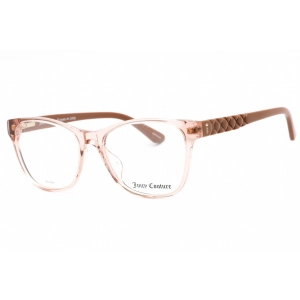 Juicy Couture Women's Eyeglasses - Crystal Pink Plastic Cat Eye Frame | Ju 185 03DV 00