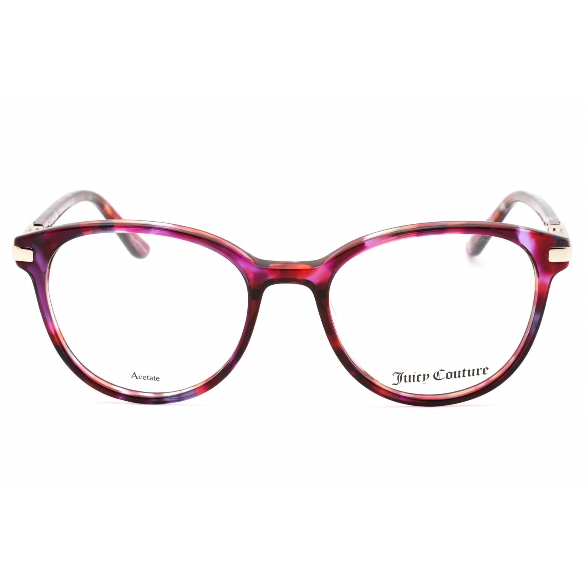Juicy Couture Women's Eyeglasses - Havana Plastic Cat Eye Frame | JU 233/G 0086 00