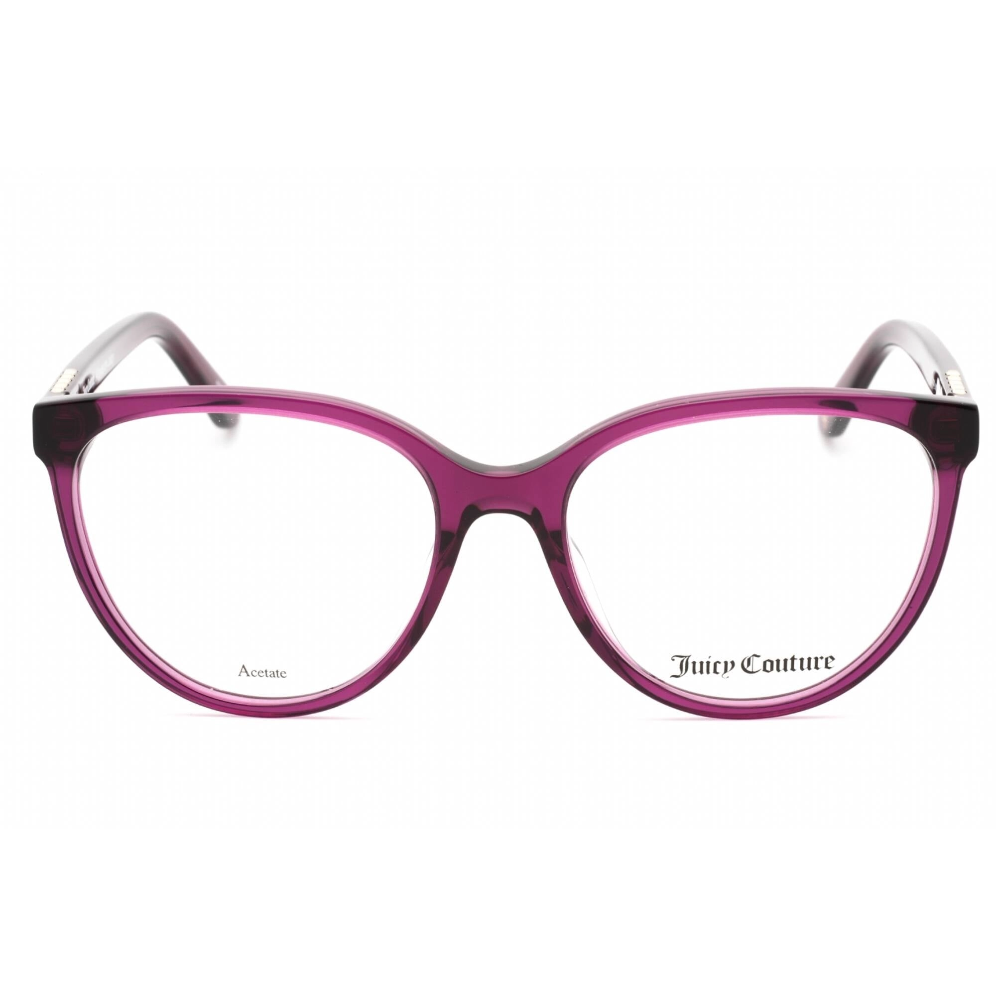 Juicy Couture Women's Eyeglasses - Plum Cat Eye Full Rim Frame | JU 228 00T7 00