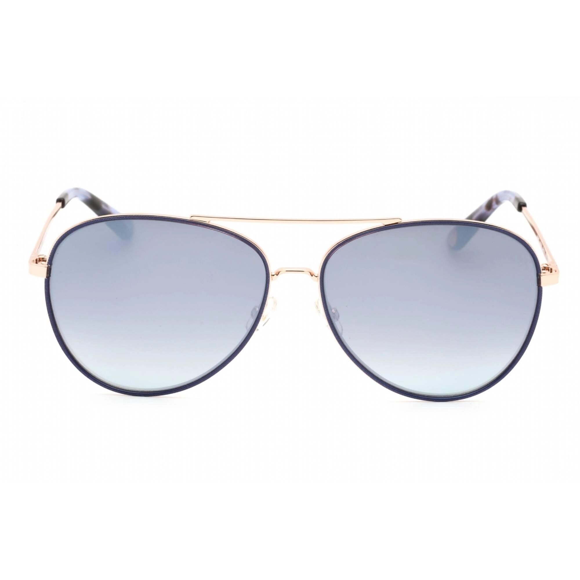 Juicy Couture Women's Sunglasses - Gold Blue Aviator Metal Frame | Ju 599/S 0LKS 00