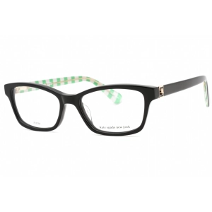 Kate Spade Women's Eyeglasses - Black Cat Eye Plastic Full Rim Frame | RENNE 0807 00