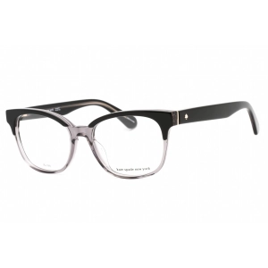 Kate Spade Women's Eyeglasses - Black Gray Plastic Cat Eye Frame | Carolanne 008A 00