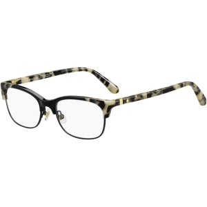 Kate Spade Women's Eyeglasses - Black Metal Square Frame | KATE SPADE ADALI 807