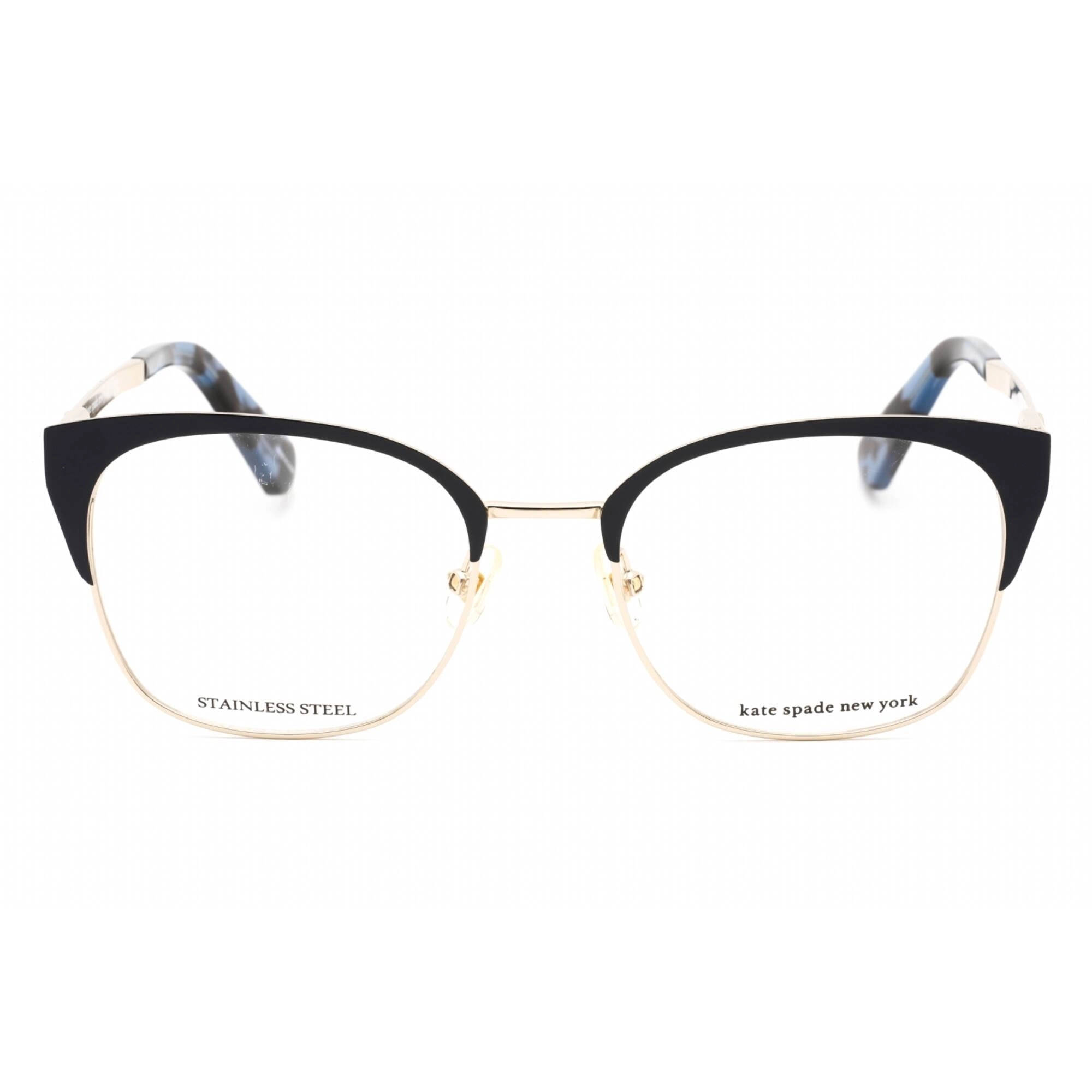 Kate Spade Women's Eyeglasses - Blue Cat Eye Frame Clear Demo Lens | Kalie PJP 00