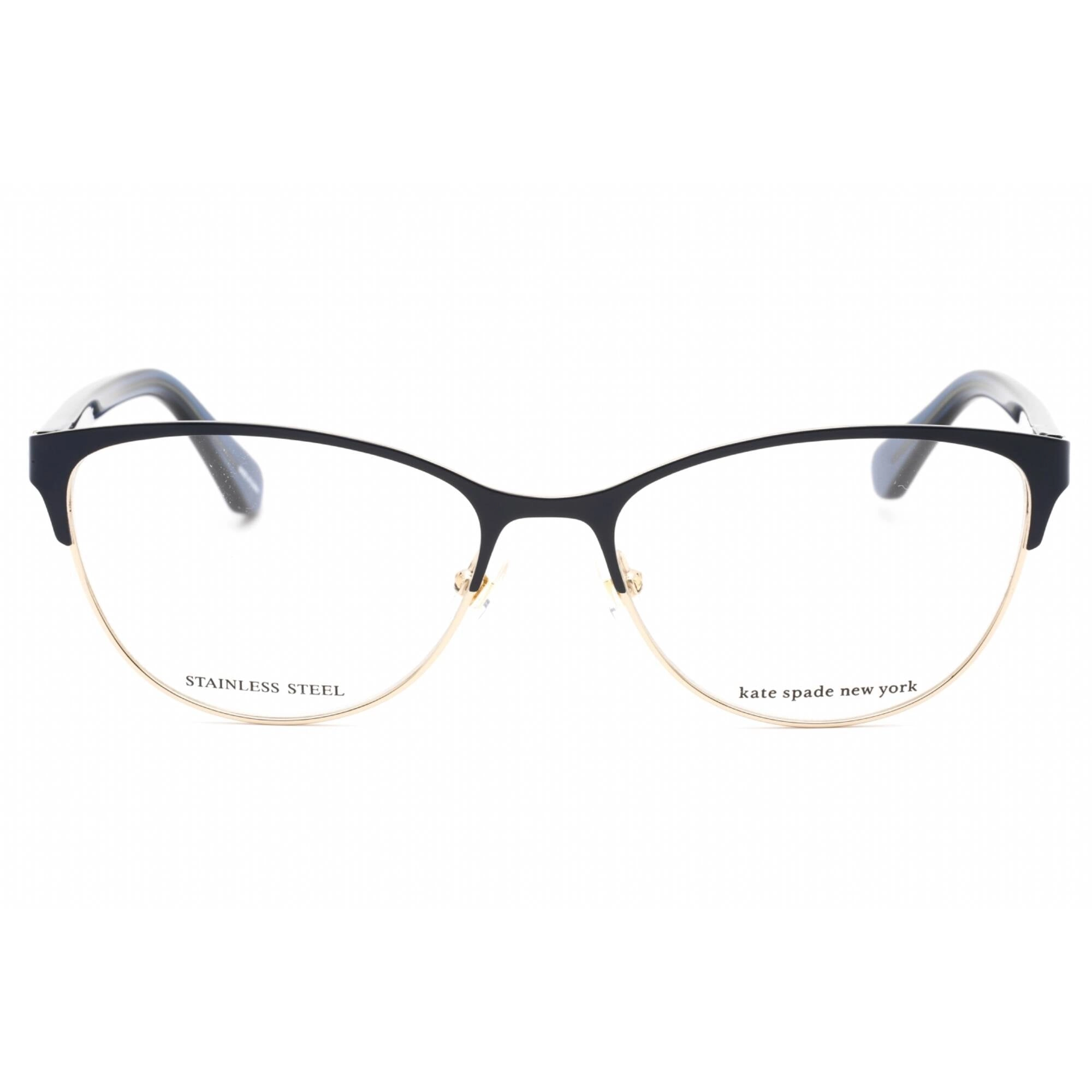 Kate Spade Women's Eyeglasses - Blue Cat Eye Full Rim Metal Frame | HADLEE 0PJP 00