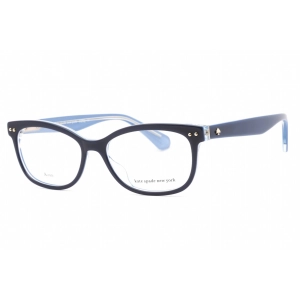 Kate Spade Women's Eyeglasses - Blue Plastic Cat Eye Full Rim Frame | Bronwen 0PJP 00