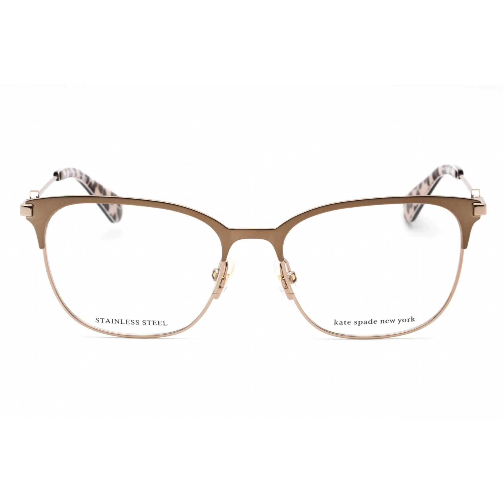 Kate Spade Women's Eyeglasses - Clear Demo Lens Brown Metal Frame | MARLEE 009Q 00