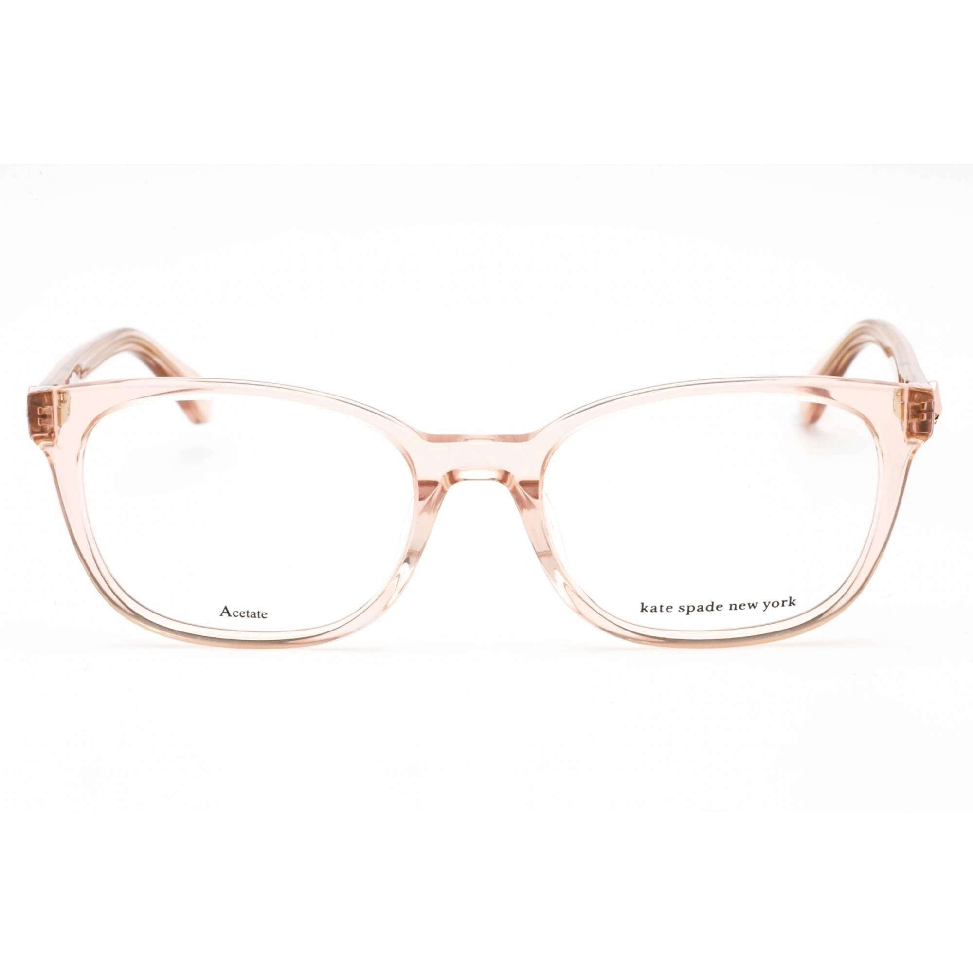 Kate Spade Women's Eyeglasses - Clear Demo Lens Crystal Pink Frame | LUELLA 03DV 00