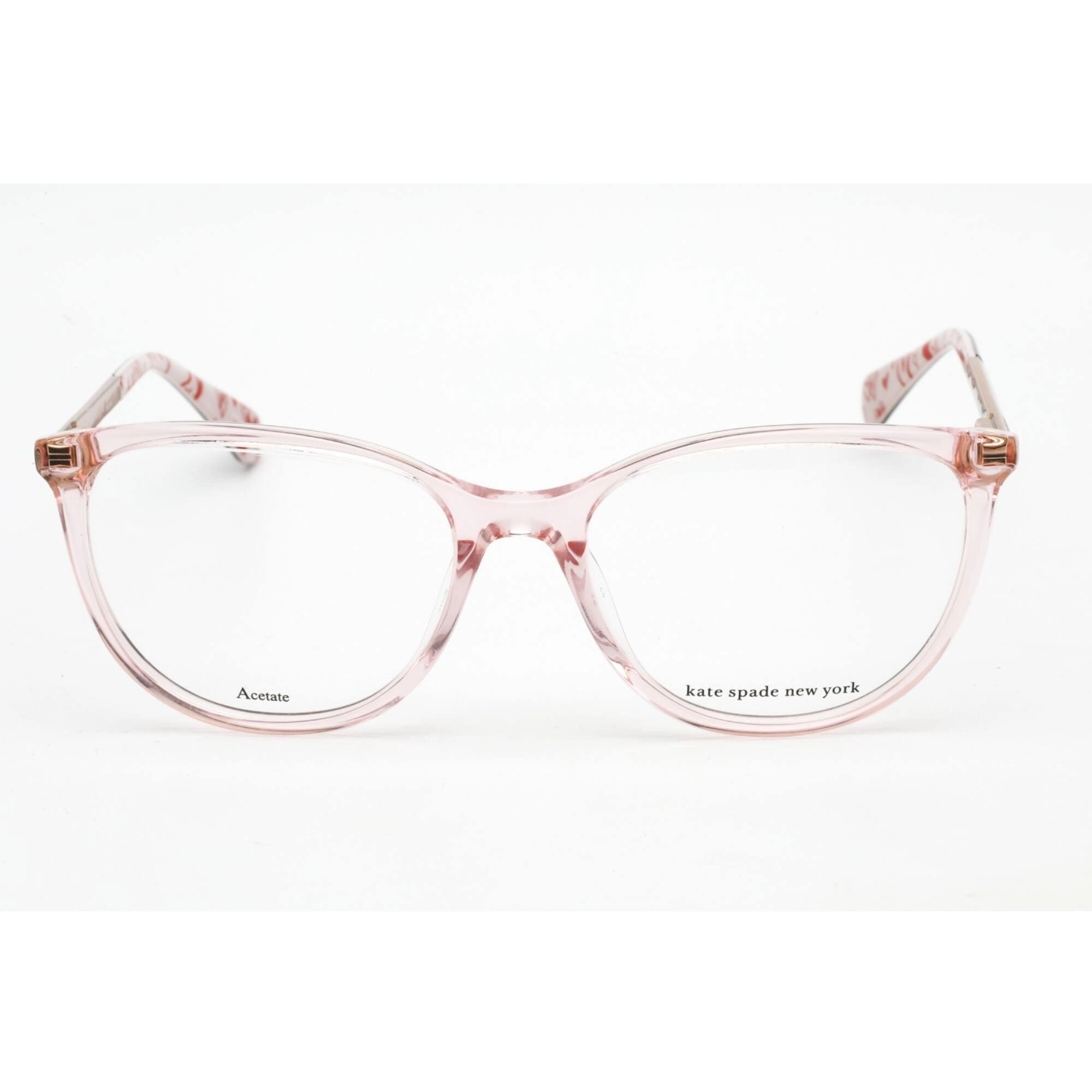 Kate Spade Women's Eyeglasses - Clear Lens Pink Plastic/Metal Frame | KIMBERLEE 35J