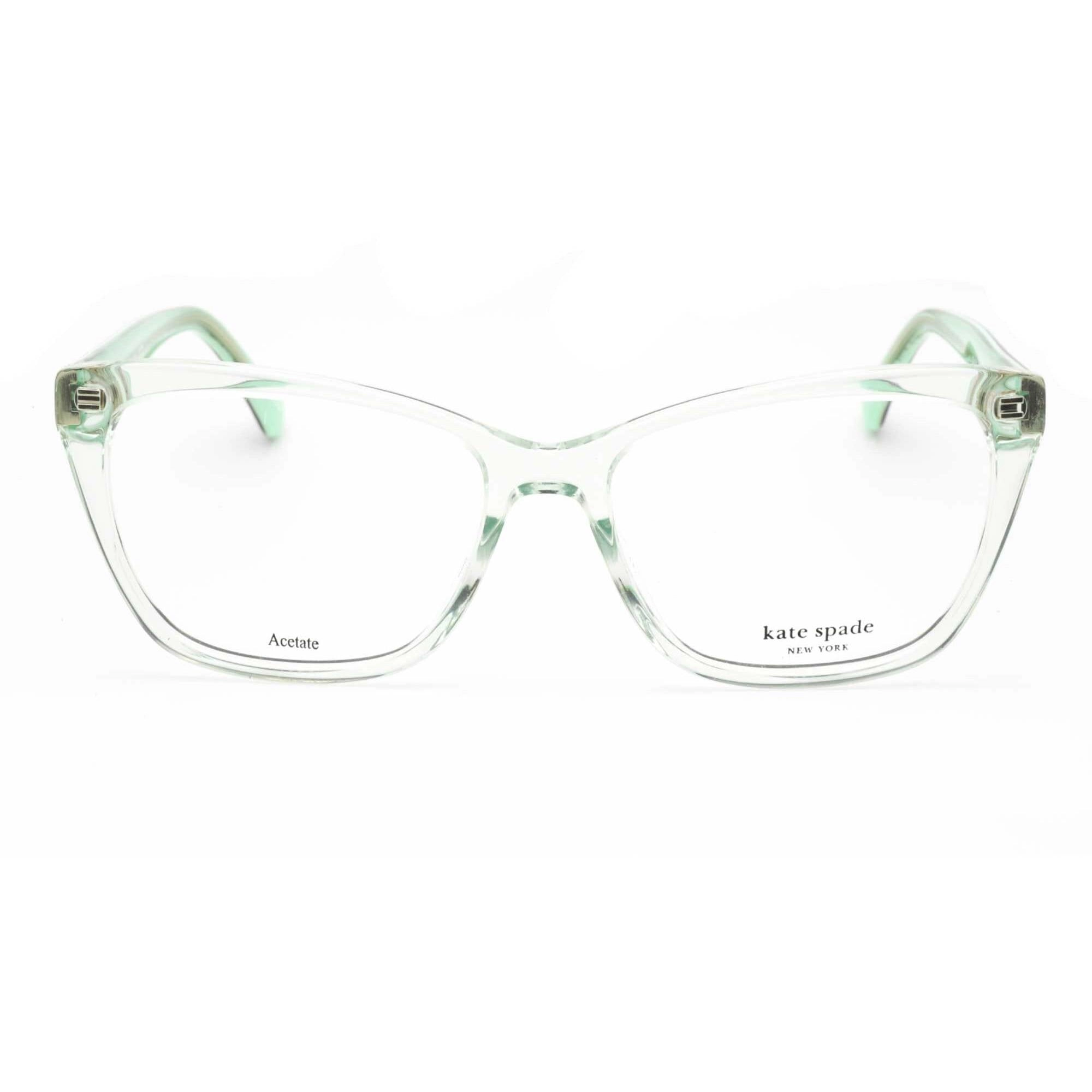 Kate Spade Women's Eyeglasses - Green Plastic Cat Eye Full Rim | CELESTINE 01ED 00