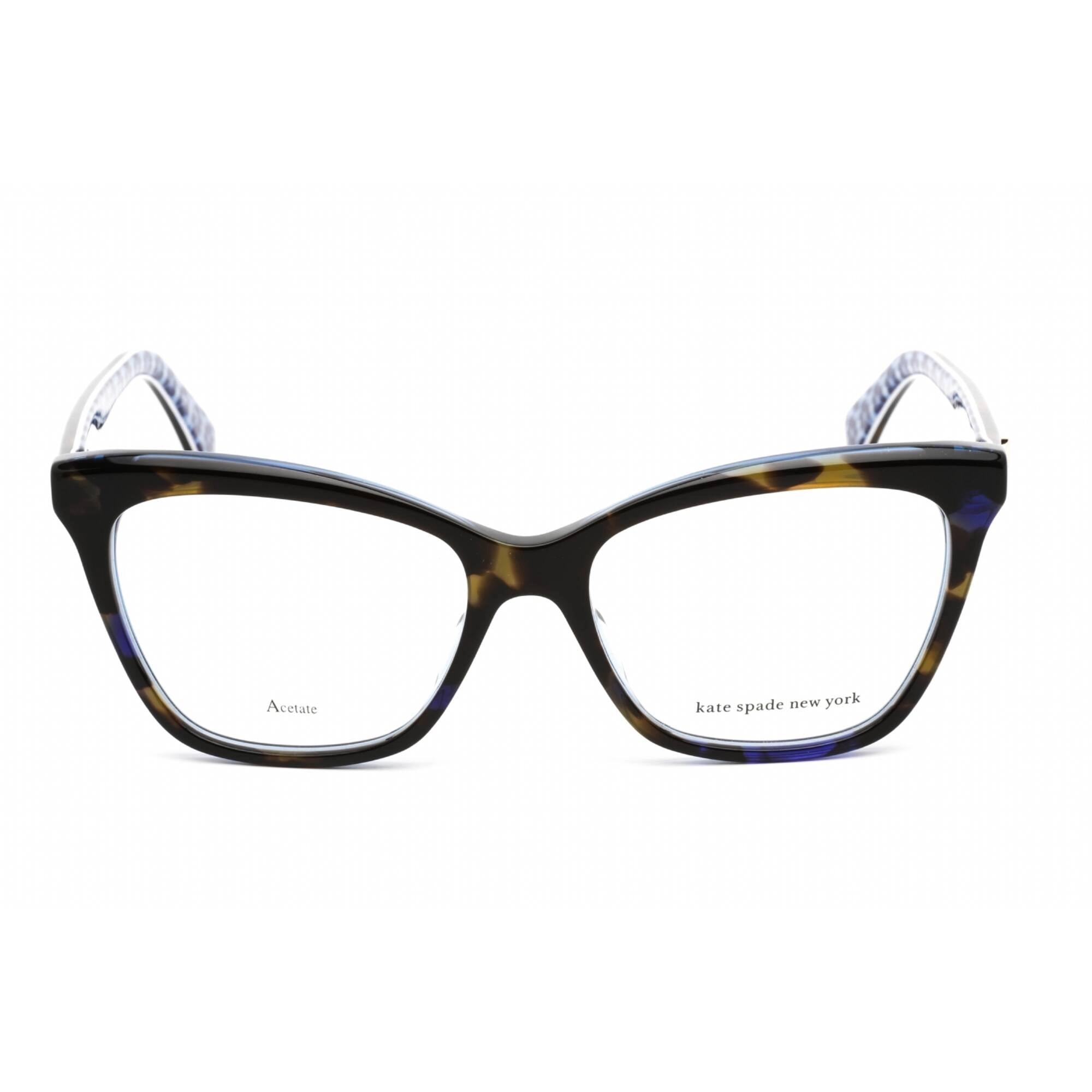 Kate Spade Women's Eyeglasses - Havana Blue Cat Eye Full Rim Frame | ADRIA 0IPR 00