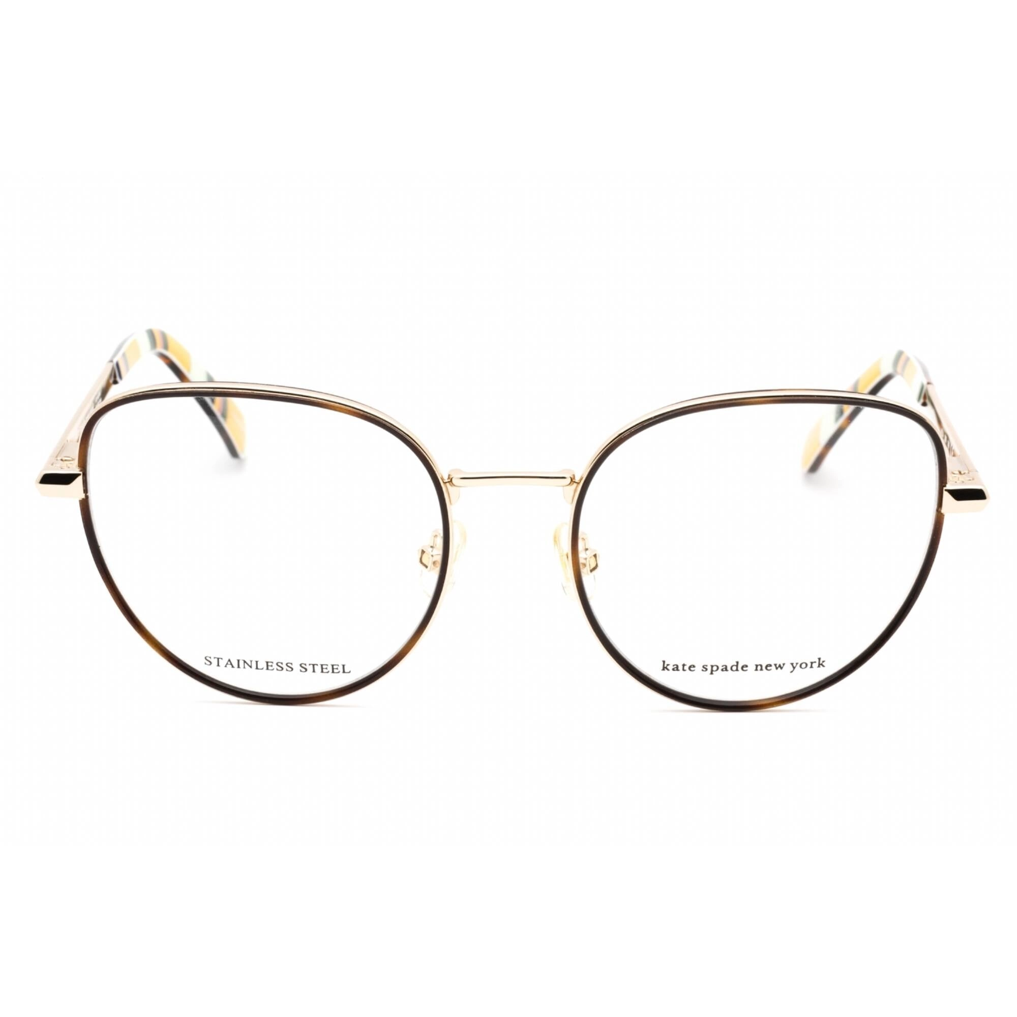 Kate Spade Women's Eyeglasses - Havana Butterfly Metal Full Rim Frame | AYLA 0086 00