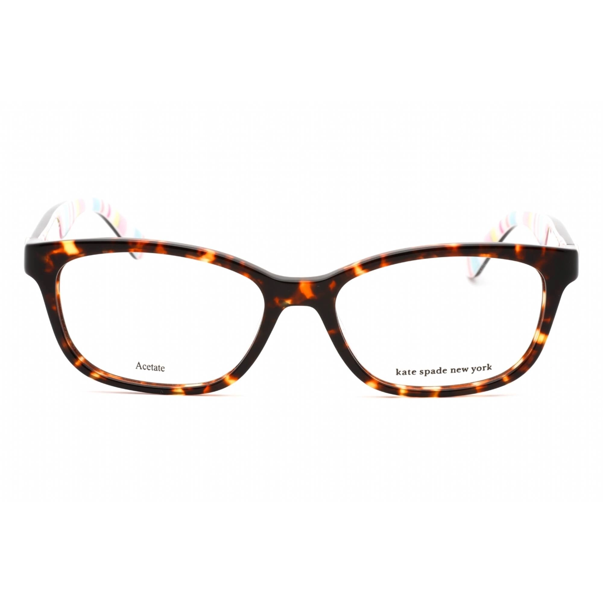 Kate Spade Women's Eyeglasses - Havana Pattern Multilayer Cat Eye | Brylie 0RNL 00