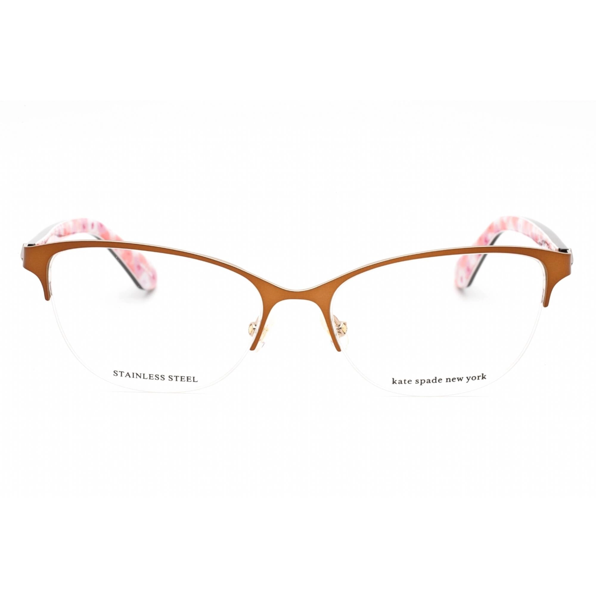 Kate Spade Women's Eyeglasses - Matte Brown Metal Cat Eye Frame | Adalina 04IN 00