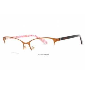 Kate Spade Women's Eyeglasses - Matte Brown Metal Cat Eye Frame | Adalina 04IN 00