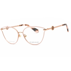 Kate Spade Women's Eyeglasses - Red Gold Metal Cat Eye Frame | SCARLETTA/G 0AU2 00