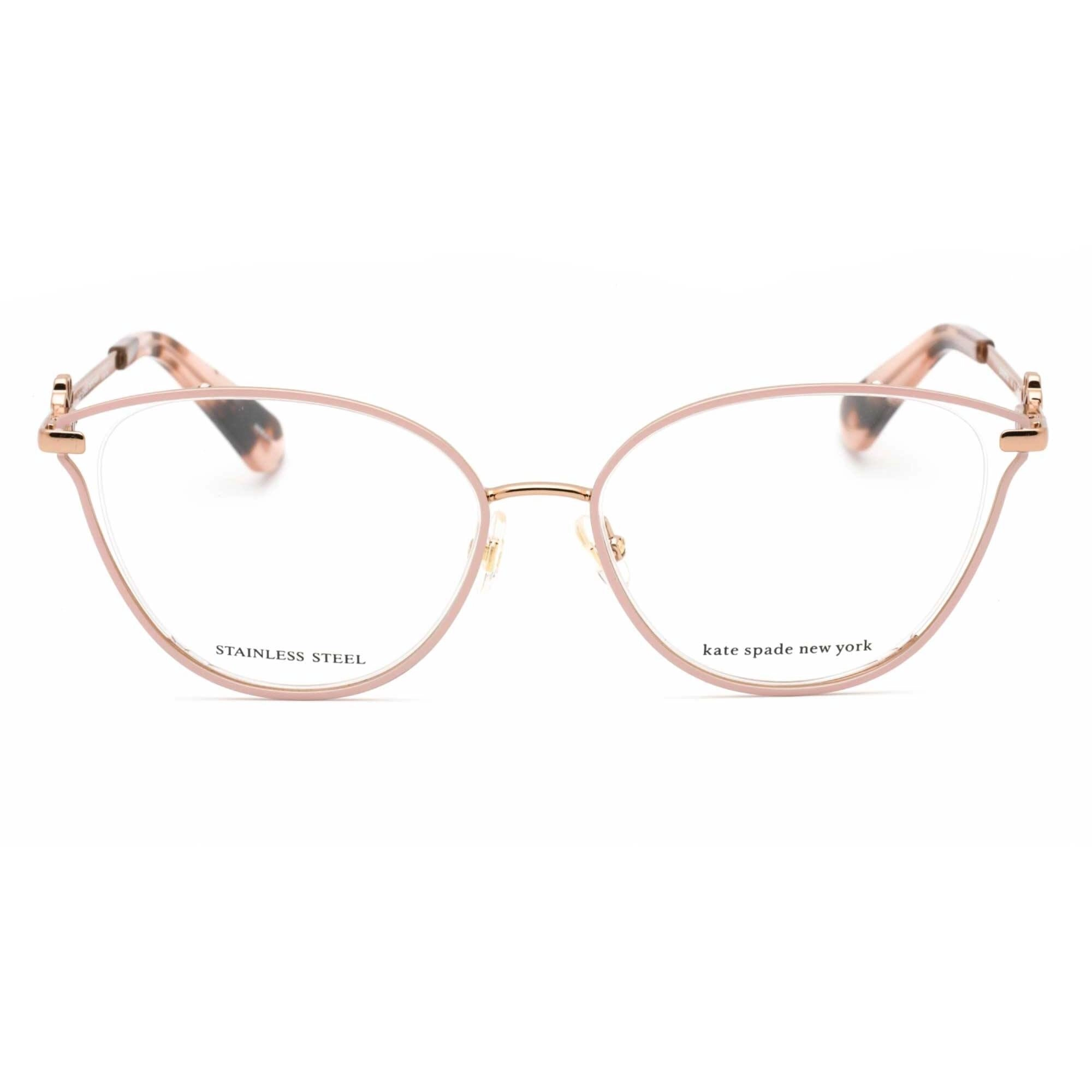 Kate Spade Women's Eyeglasses - Red Gold Metal Cat Eye Frame | SCARLETTA/G 0AU2 00