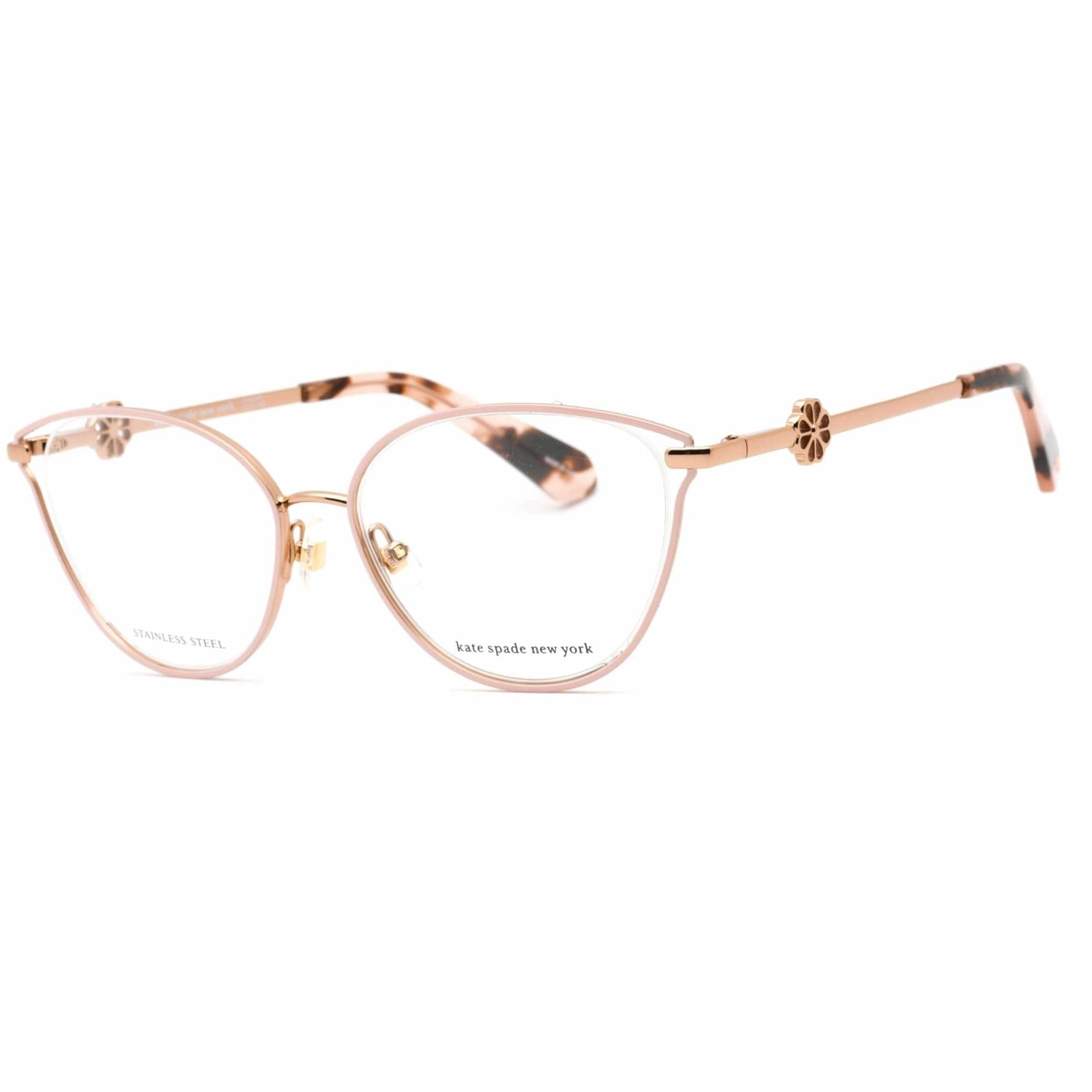 Kate Spade Women's Eyeglasses - Red Gold Metal Cat Eye Frame | SCARLETTA/G 0AU2 00