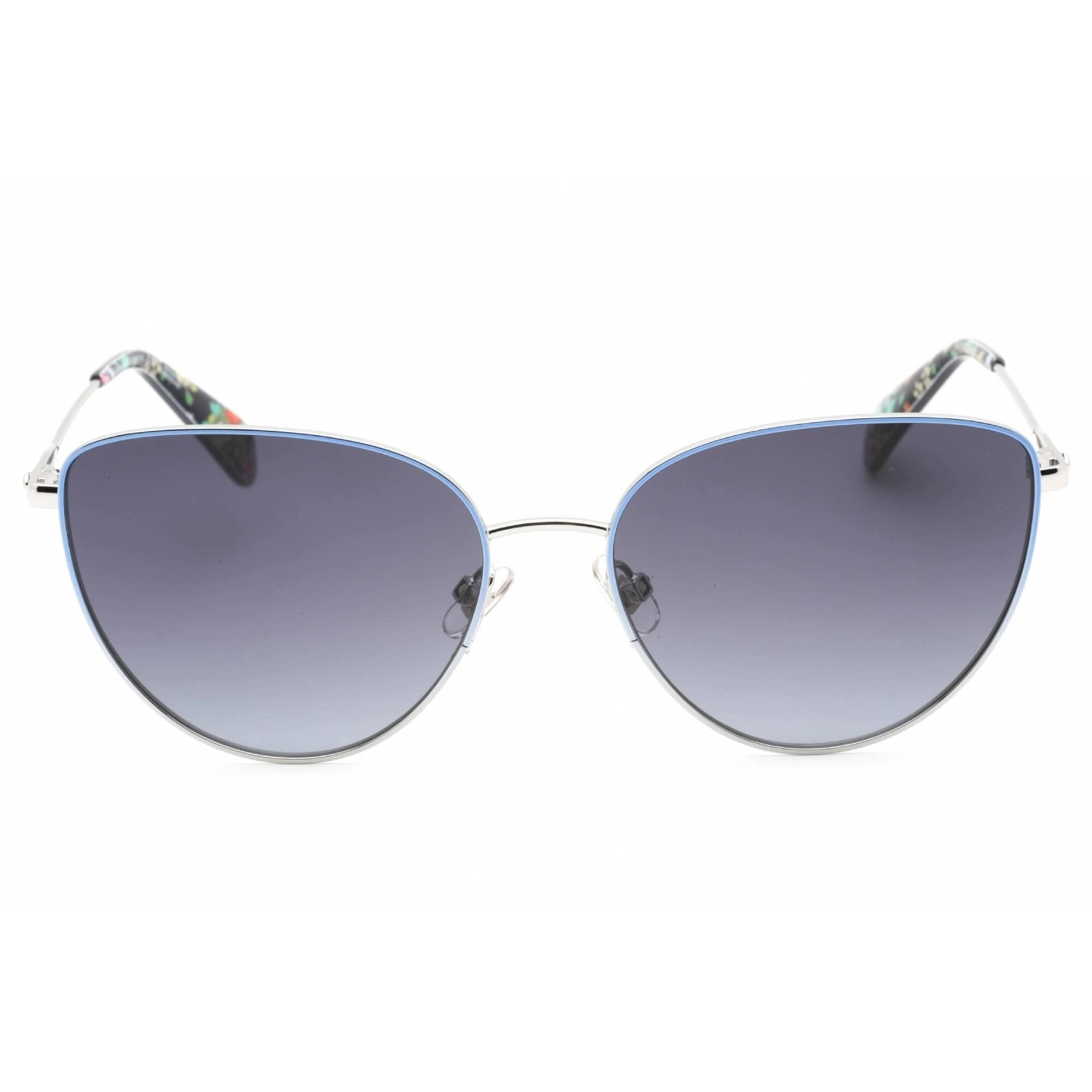 Kate Spade Women's Sunglasses - Palladium Blue Cat Eye Frame | HAILEY/G/S 0DOH 9O