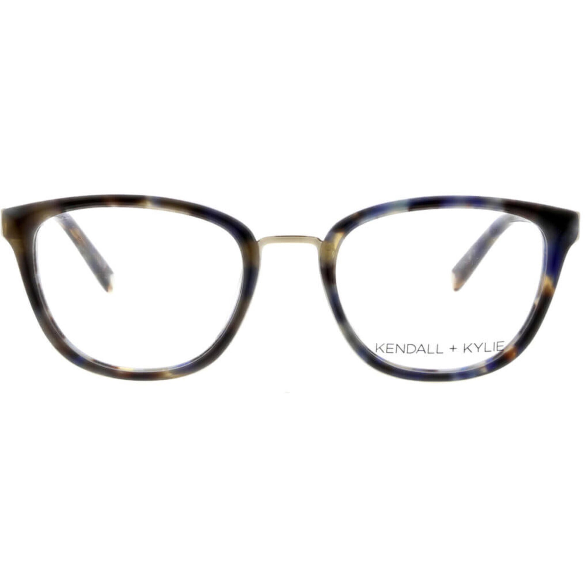 Kendall   Kylie Women's Eyeglasses - Blue Plastic Cat Eye Frame | KKO141G RHEA 423