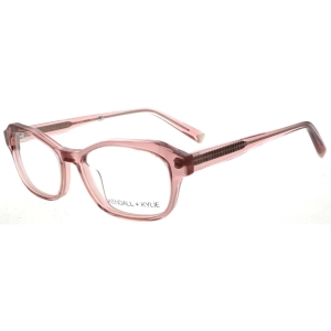 Kendall   Kylie Women's Eyeglasses - Burnt Blush Crystal Acetate Frame | KKO172 651