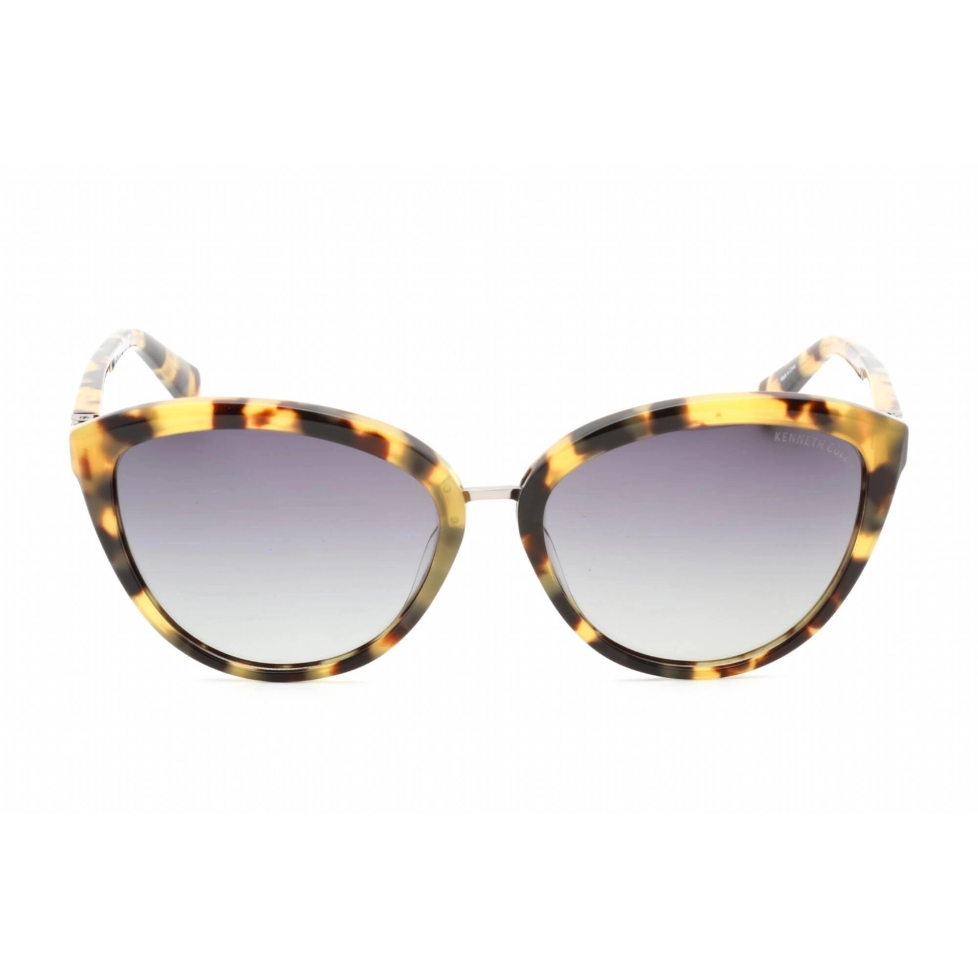 Kenneth Cole New York Women's Sunglasses - Blonde Havana Cat Eye Frame | KC7258 53D
