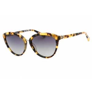 Kenneth Cole New York Women's Sunglasses - Blonde Havana Cat Eye Frame | KC7258 53D