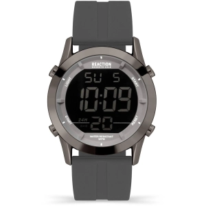 Kenneth Cole Reaction Men's Digital Watch - Black Dial Grey Strap | KRWGP2178304