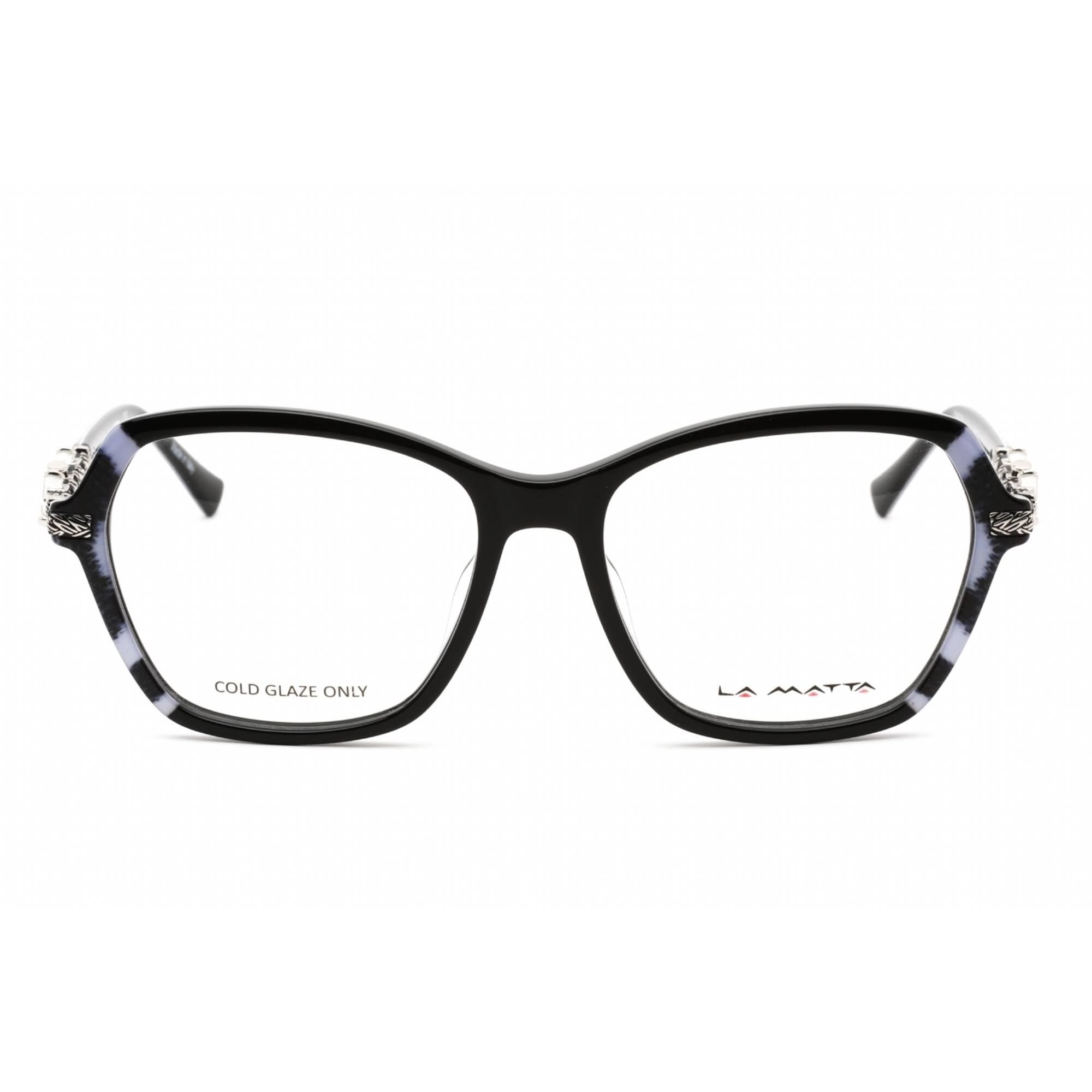 La Matta Women's Eyeglasses - Full Rim Butterfly Multicolor Plastic Frame | LMV3301 C1