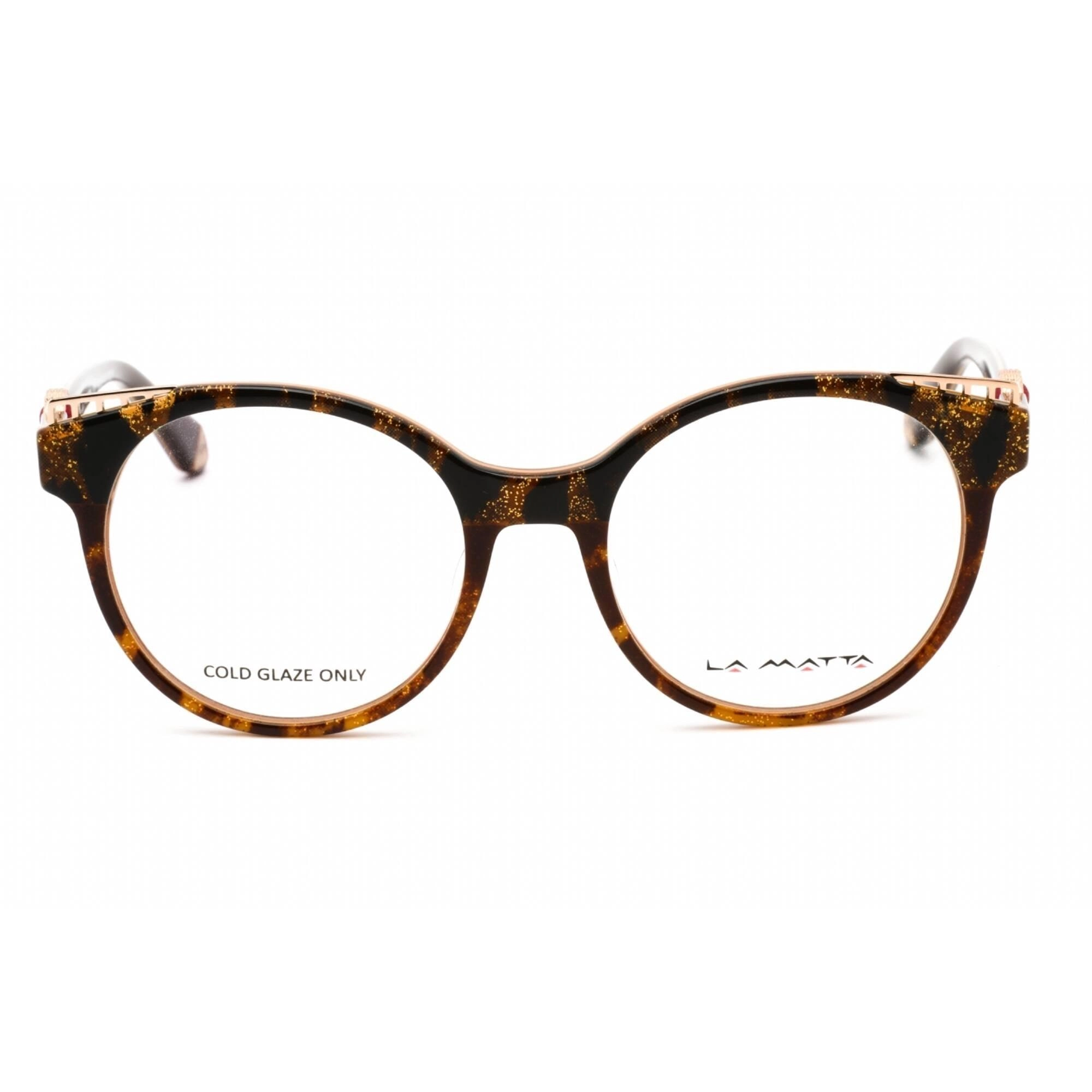 La Matta Women's Eyeglasses - Full Rim Cat Eye Tortoise Plastic Frame | LMV3250 C1