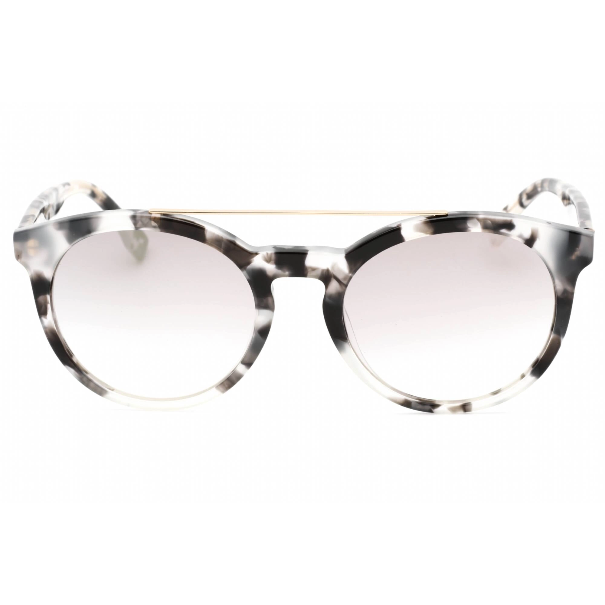 Lacoste Women's Sunglasses - Grey Havana Plastic Round Full Rim Frame | L821S (219)
