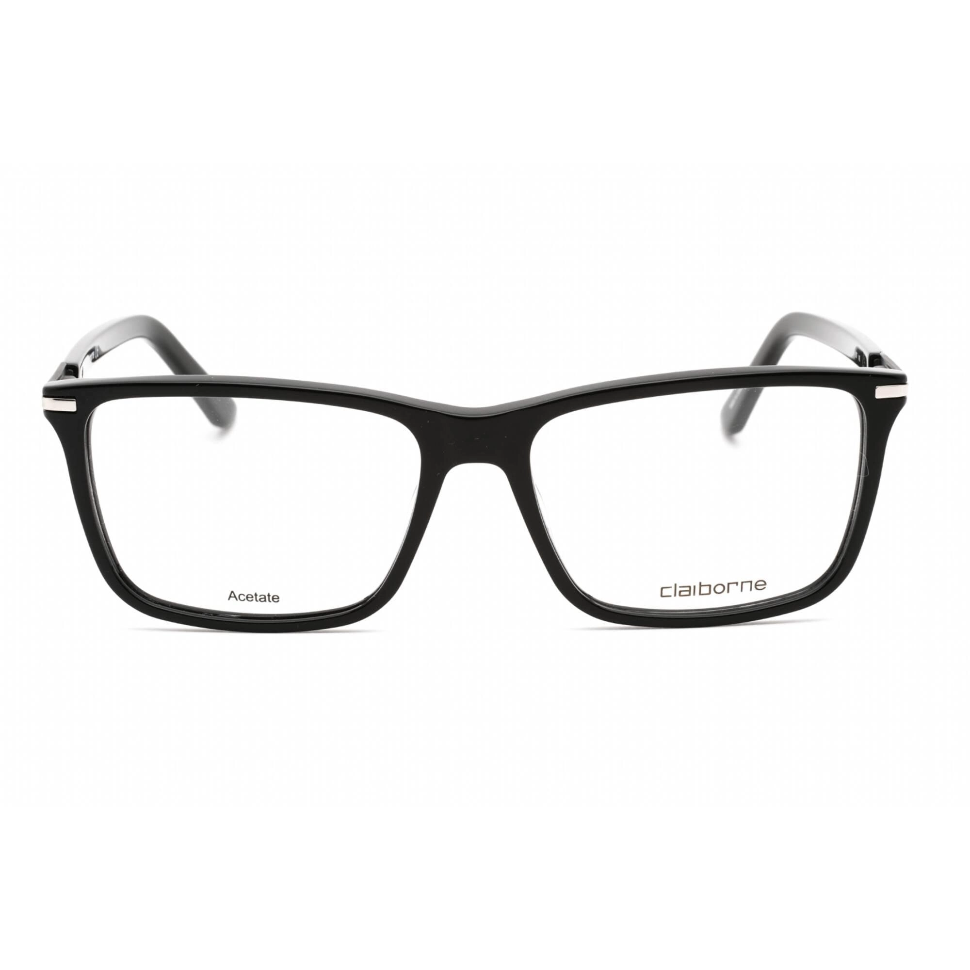 Liz Claiborne Women's Eyeglasses - Black Plastic Rectangular Frame | CB 318 0807 00