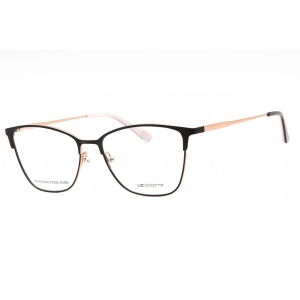 Liz Claiborne Women's Eyeglasses - Matte Black Metal Cat Eye Frame | L 678 0003 00
