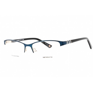 Liz Claiborne Women's Eyeglasses - Navy Cat Eye Frame Clear Demo Lens | L 615 0DA4 00