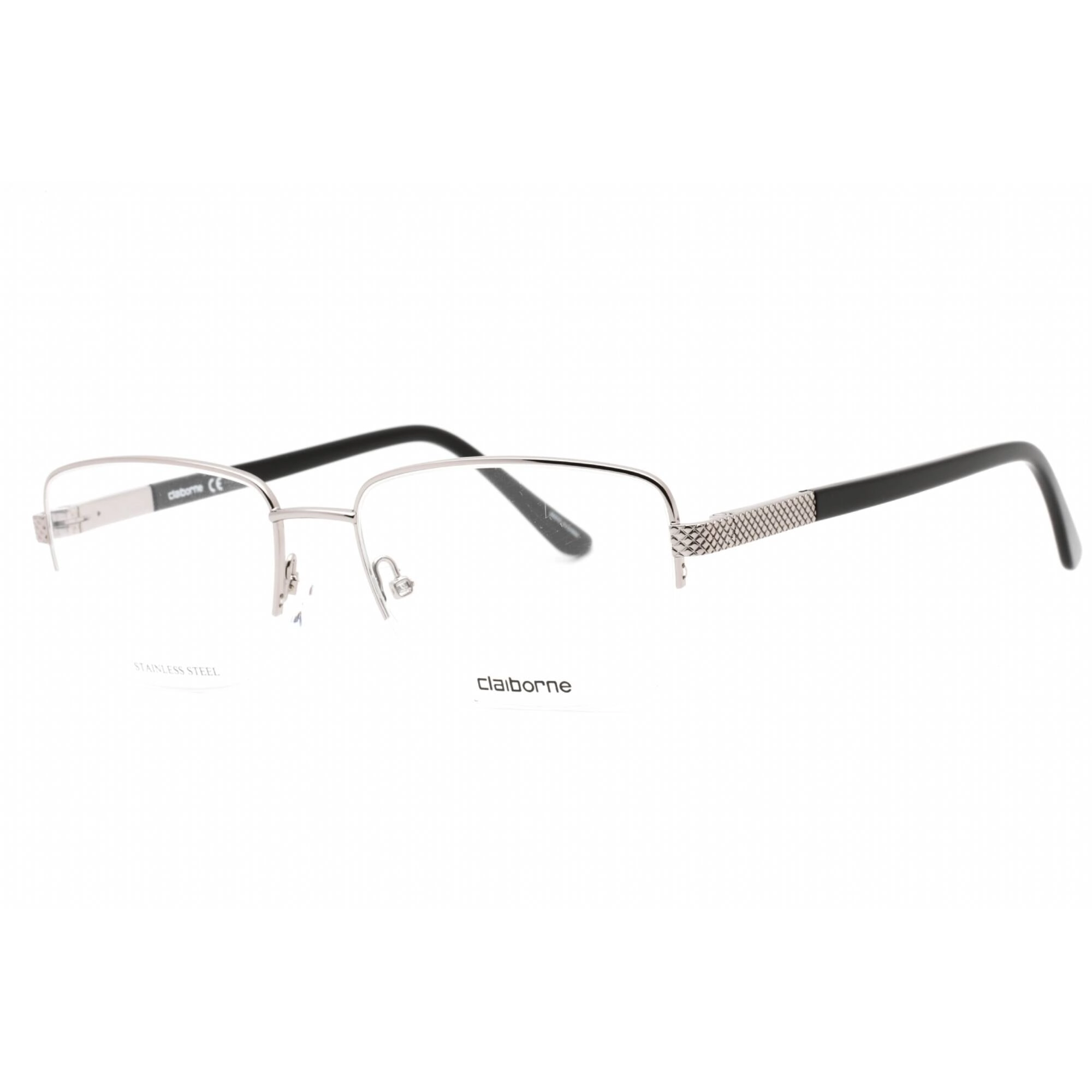 Liz Claiborne Women's Eyeglasses - Ruthenium Metal Rectangular Frame | CB 262 6LB