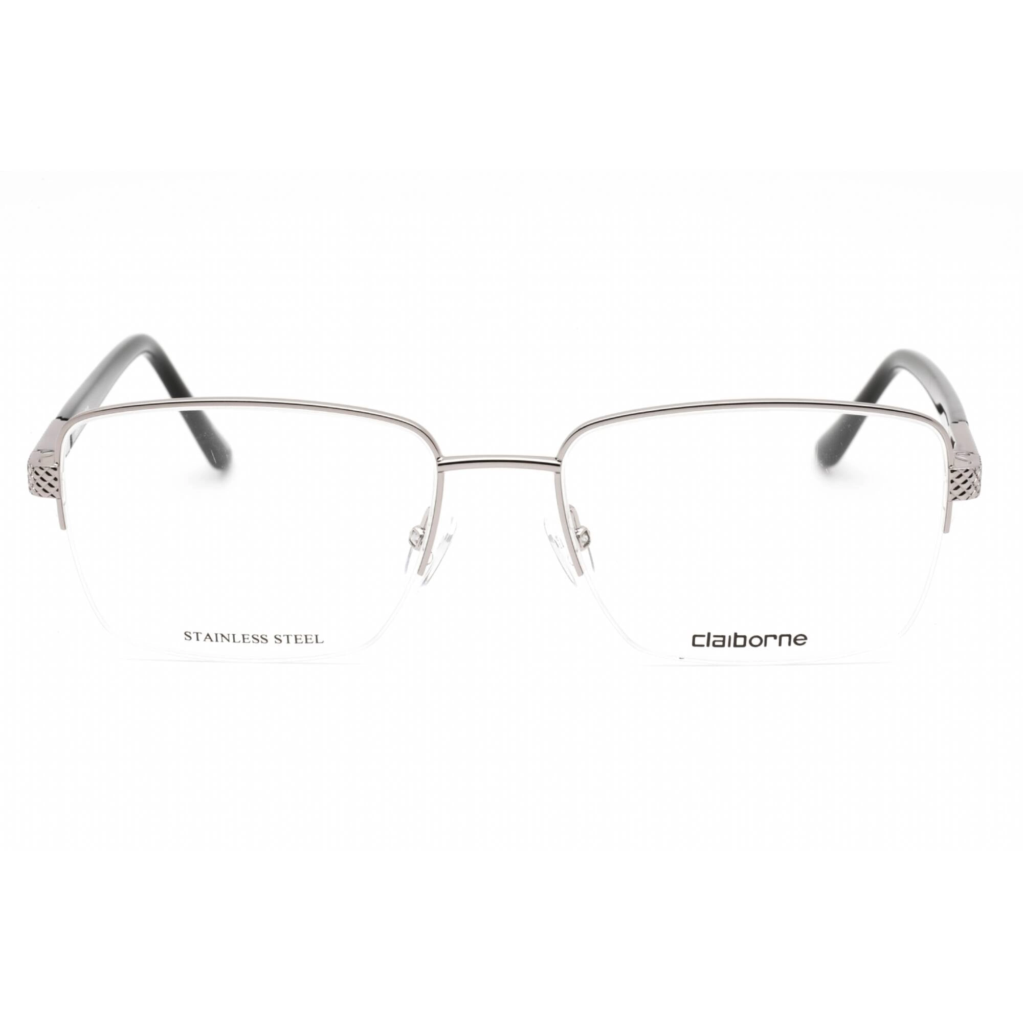 Liz Claiborne Women's Eyeglasses - Ruthenium Metal Rectangular Frame | CB 262 6LB