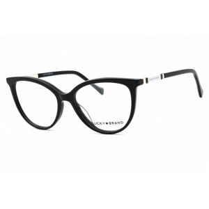 Lucky Brand Women's Eyeglasses - Black Acetate Cat Eye Full Rim Frame | D226 0BLA