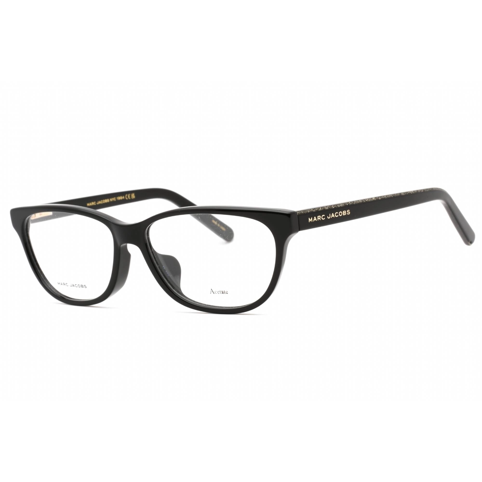 Marc Jacobs Women's Eyeglasses - Black Cat Eye Plastic Frame | MARC 462/F 0807 00