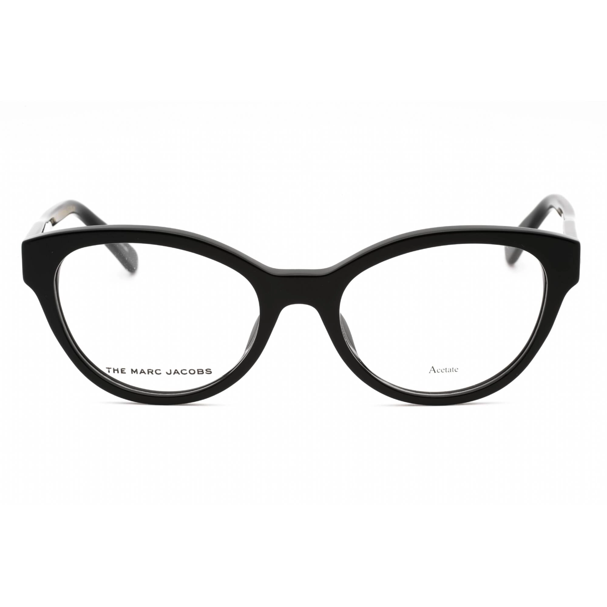 Marc Jacobs Women's Eyeglasses - Black Plastic Cat Eye Full Rim Frame | MARC 628 807