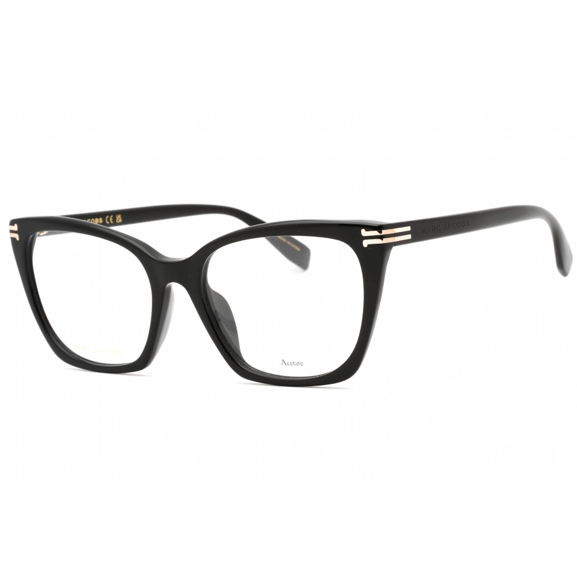 Marc Jacobs Women's Eyeglasses - Black Plastic Cat Eye Full Rim | MJ 1096/F 0807 00